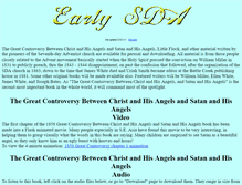 Tablet Screenshot of earlysda.com